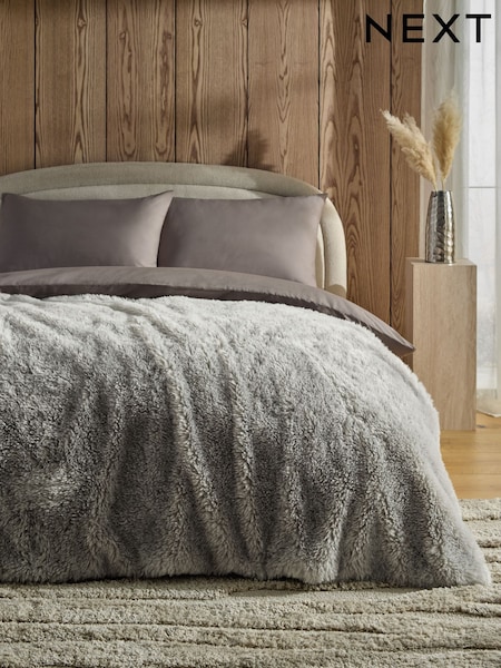 Faux Fur Shearling Throw