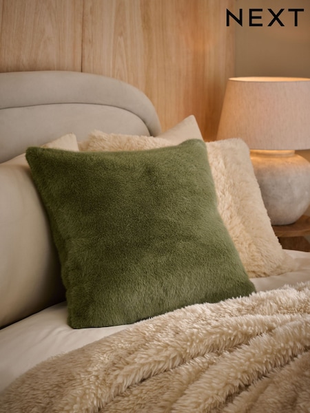 Luxe Plush Faux Fur Cushion