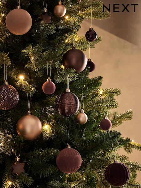 50 Paket Shatterproof božič baubles