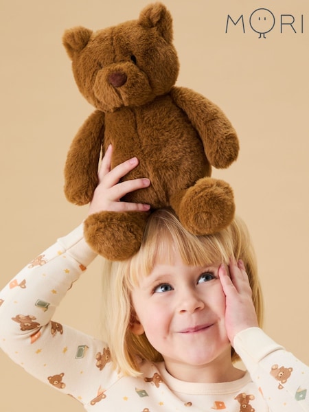 MORI Brown Billie Bear Supersoft Plush Toy (V52784) | €33