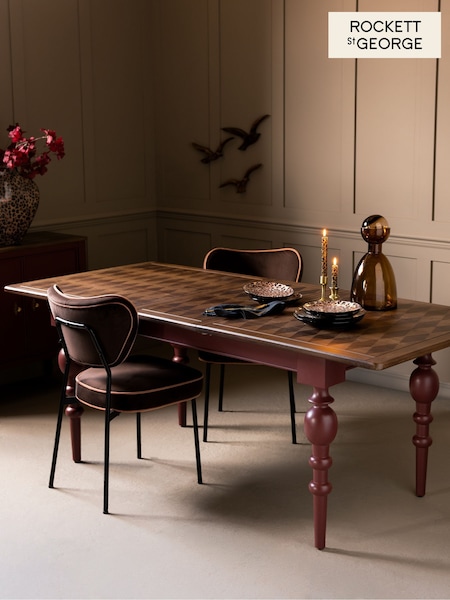 Rockett St George Emporium Extending 6 To 8 Dining Table