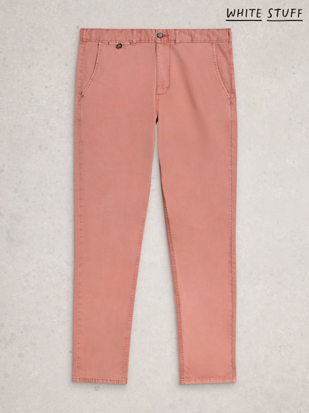 White Stuff Pink Sutton Chino Trousers (V53747) | AED291