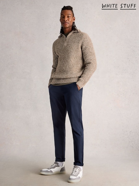 White Stuff Green Tadley Twist Funnel Neck Jumper (V53854) | ¥ 14,220