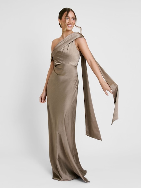 Six Stories Drape One Shoulder Bridesmaid Dress (V54280) | ‏649‏₪