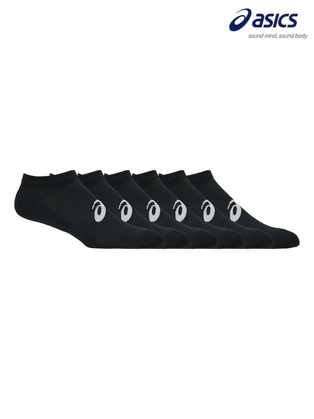 أسود - Regular Asics Low Cut Socks 6 Pack