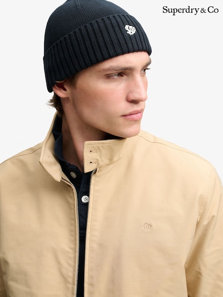 Μαύρο - Regular Superdry Sd Logo Beanie