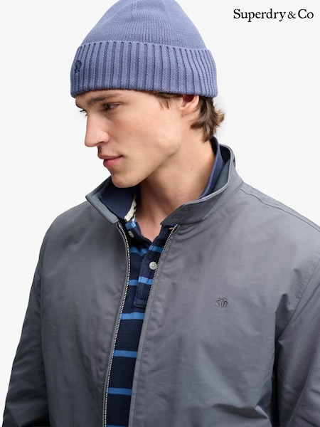 Blue - Regular Superdry Sd Logo Beanie