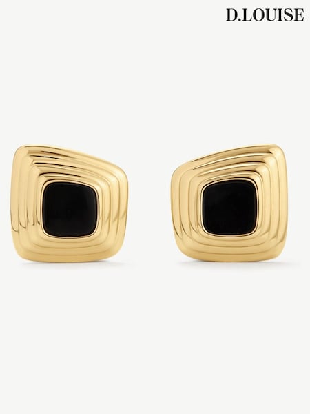 Gold Tone - D.louise Waterproof Tapered Statement Studs