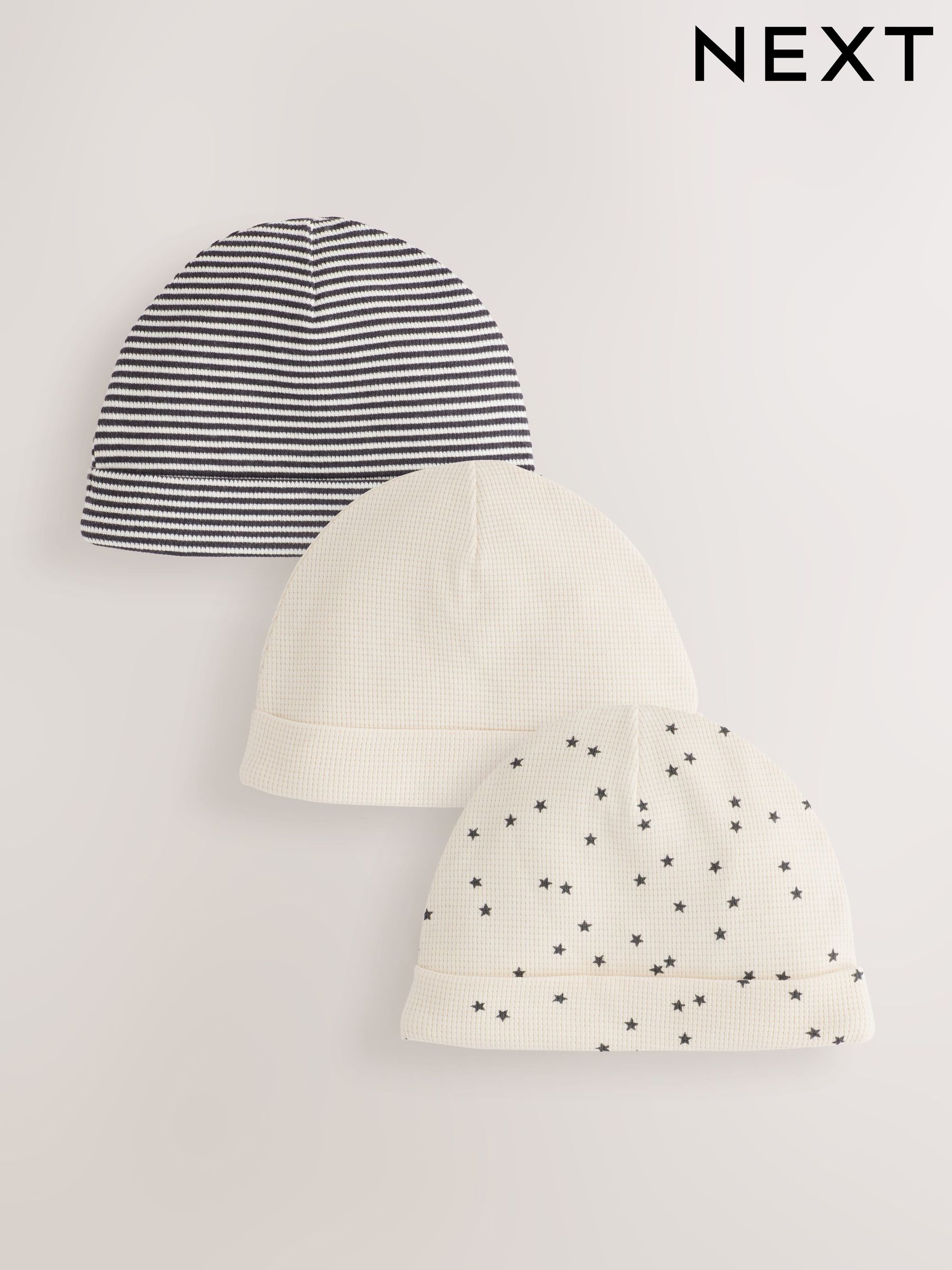 Buy Baby Hats Stripe Cotton Online | Next Oman