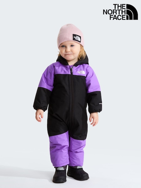 Purple - The North Face Baby Freedom Insulated Ski Snowsuit