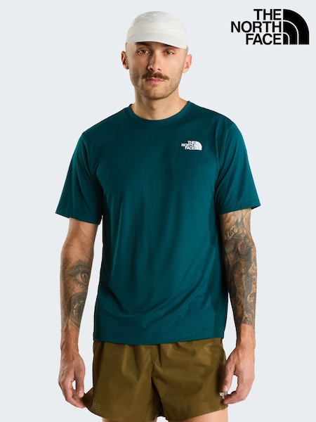 Green - Regular The North Face Regular Fit 24/7 T-shirt