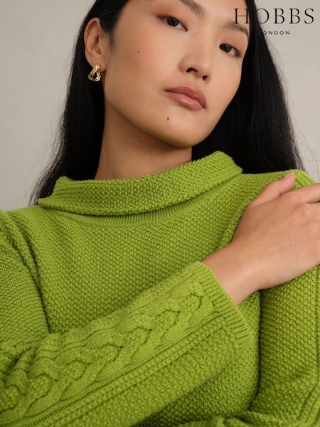 Hobbs Green Camilla Jumper (V57148) | €105