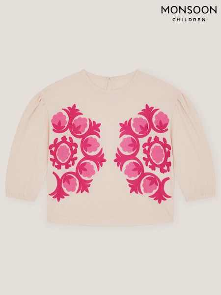 Monsoon Chain Stitch Long Sleeve Top (V57460) | ‏135 د.إ.‏ - ‏ 163‏ د.إ.