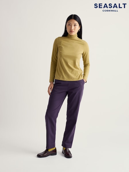 Seasalt Cornwall Green Landing Top (V57670) | AED175