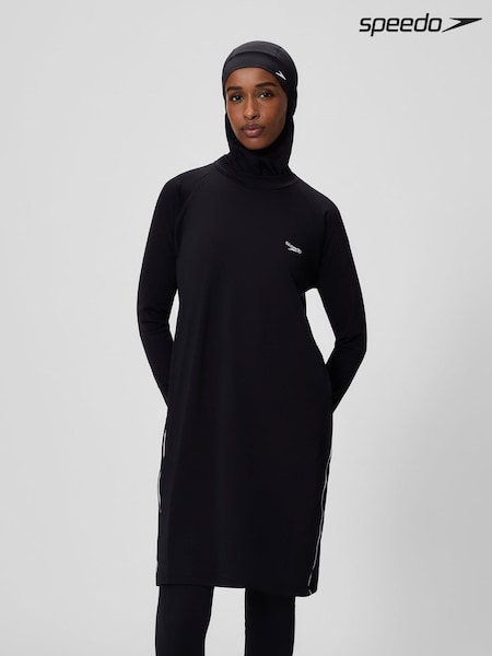 Black - Speedo Endurance+ Modesty Swim Tunic