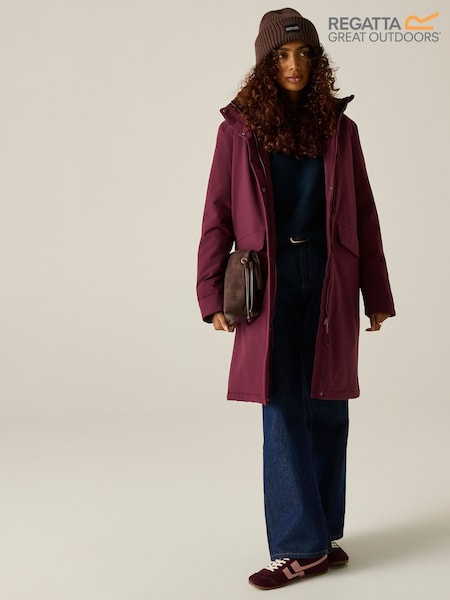 Purple - Regatta Ramona Waterproof Insulated Jacket