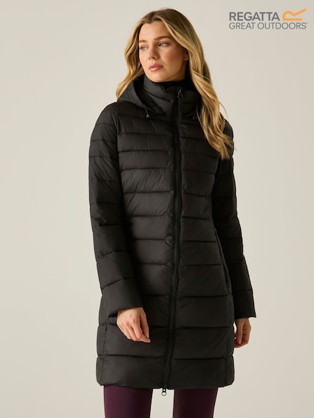 Black - Regatta Amara Baffled Jacket