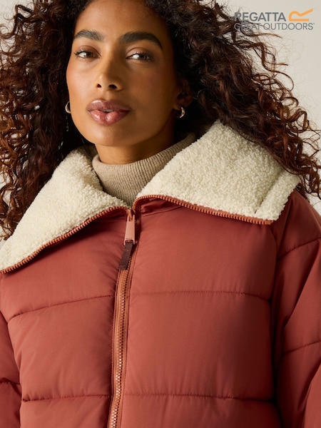 Orange - Regatta Kayana Baffled Jacket