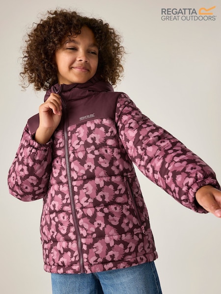 Purple - Regatta Lofthouse Baffled Jacket