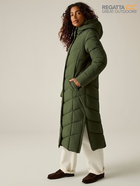 Green - Regatta Eloria Baffled Jacket
