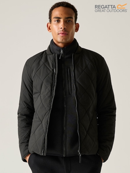 Svart - Regular Regatta Harvin Quilted Jacket