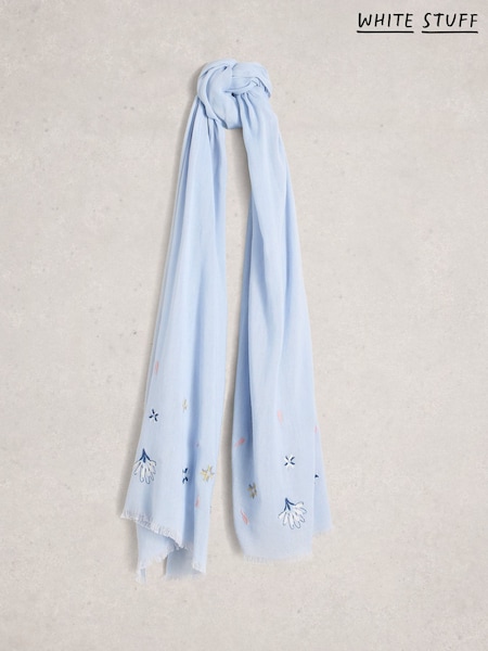 White Stuff Embroidered Scarf (V58531) | kr503