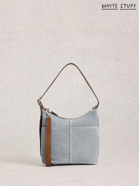 رمادي فاتح - White Stuff Mini Sophia Leather Cross-Body Bag (V58539) | ‏395 ر.س.‏