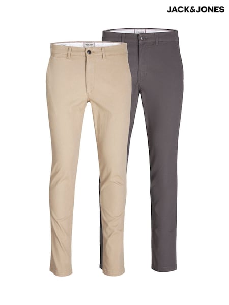 JACK & JONES 2 Pack Chino Trousers (V58656) | kr950
