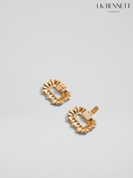 LK Bennett Kyra Crystal Statement Clip Shoes (V58841) | ‏297‏₪