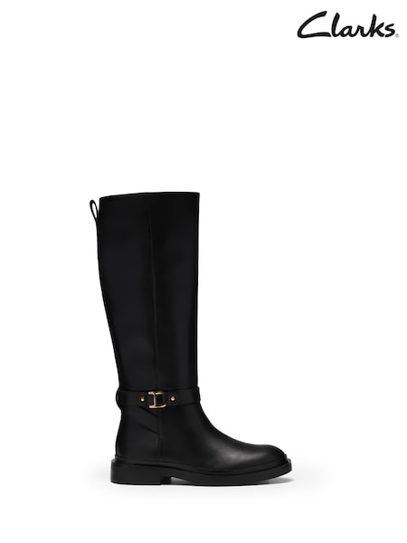 Black - Clarks Previa Bit Boots