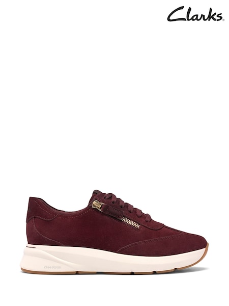 Red - Clarks Code Runner Run Trainers