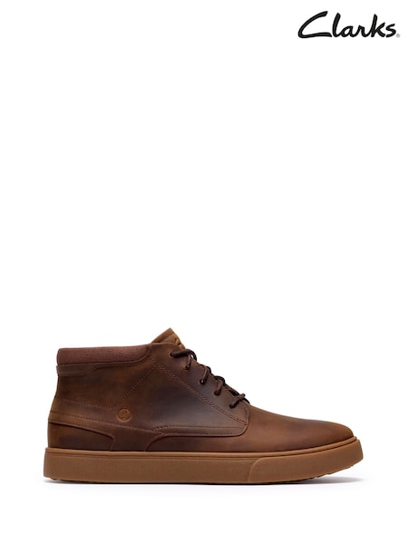 Brown - Regular Clarks Lydford Mid Boots