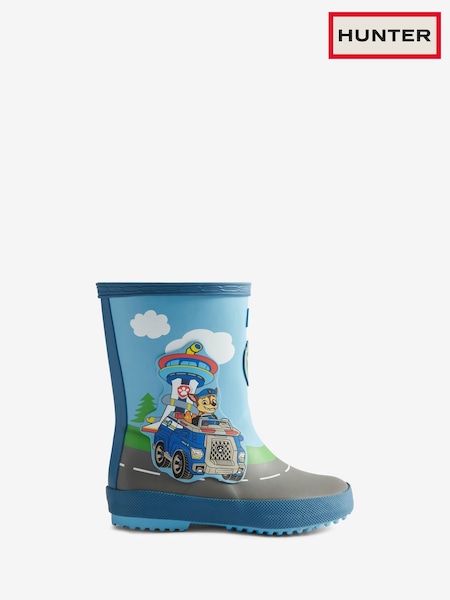 Blue - Hunter Kids First Paw Patrol Chase Boots