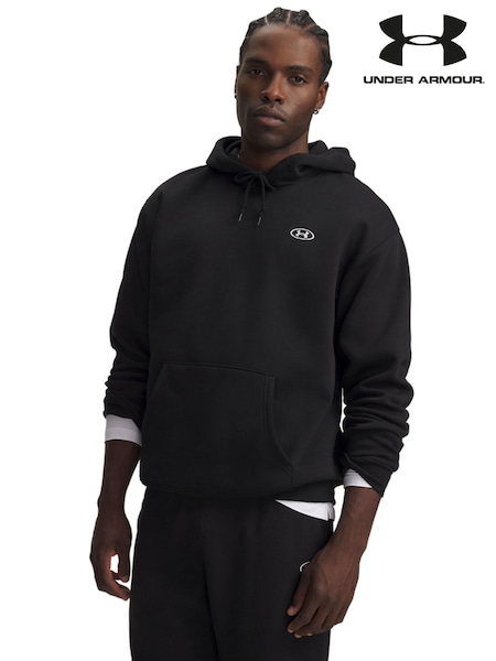Black - Regular Under Armour Rival Fleece Pullover Hoodie