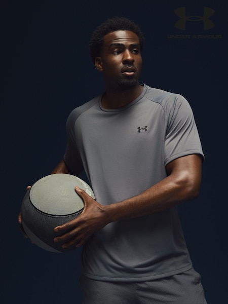Dark Grey - Regular Under Armour Tech 2.0 Short Sleeve T-shirt