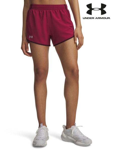 Red - Under Armour Fly By 3 Shorts