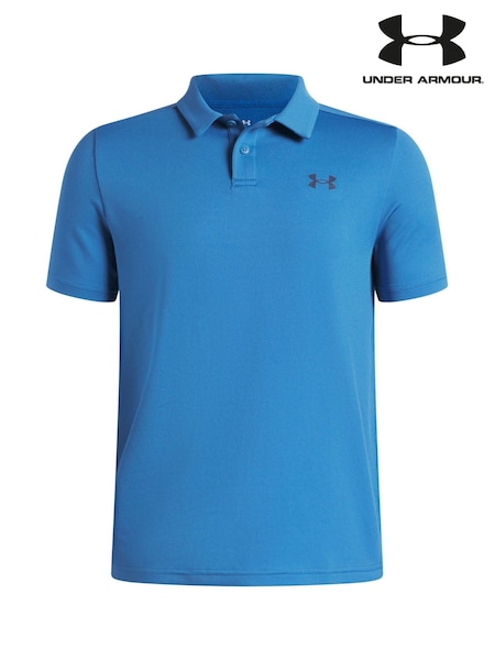 Albastru - Tricou polo Under Armour Matchplay Golf