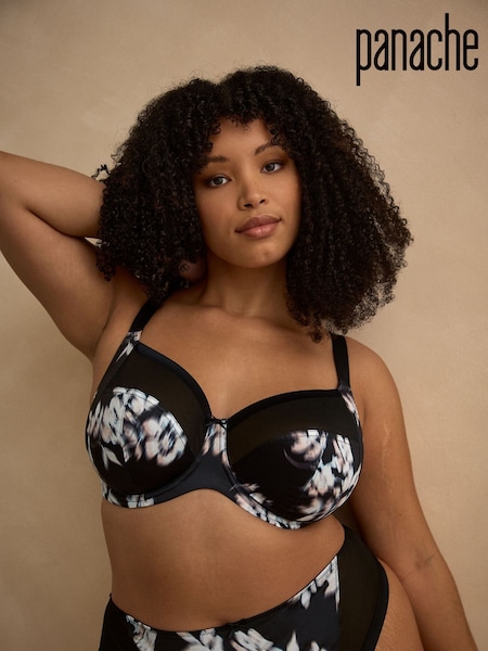 Black - Panache Bliss Full Cup Wired Bra