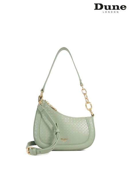 Dune London Green Direction Shoulder Bag (V59776) | SGD 192