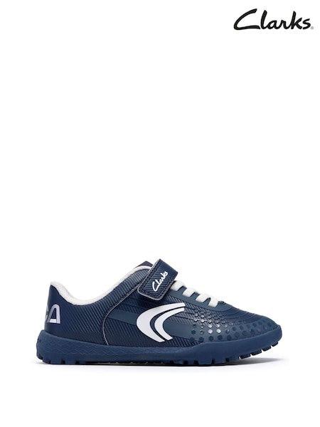 Mornarice - Clarks Cica Goal Football Trainers