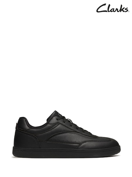 Black - Regular Clarks Standard Fit Fosse Cup Trainers