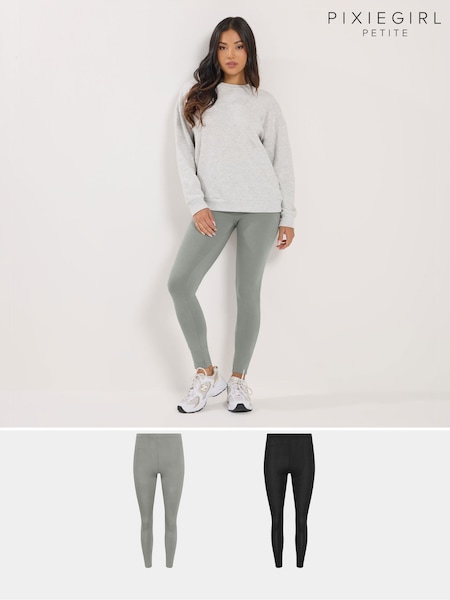 PixieGirl Petite Grey Leggings 2 Pack (V60240) | R$ 235