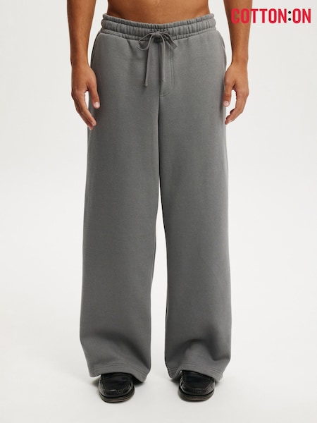 Cotton On Dark Grey Super Baggy Trousers (V60834) | TRY 2,220