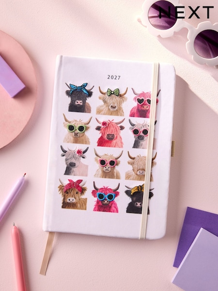 2027 A5 Floral Diary