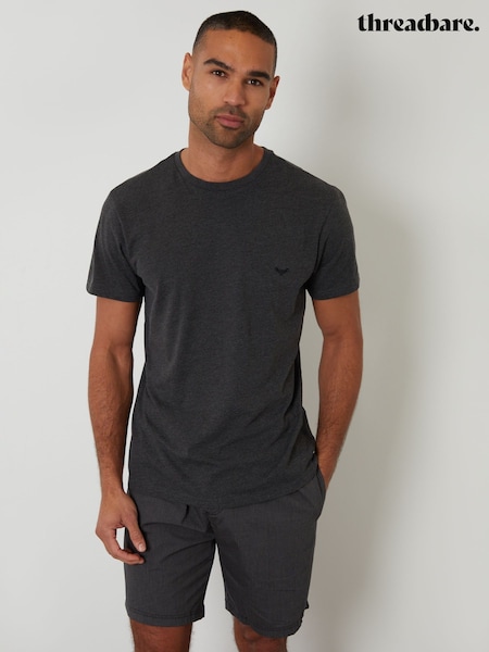 Threadbare Stripe Pyjama T-Shirt and Shorts Set (V61162) | ‏147‏₪