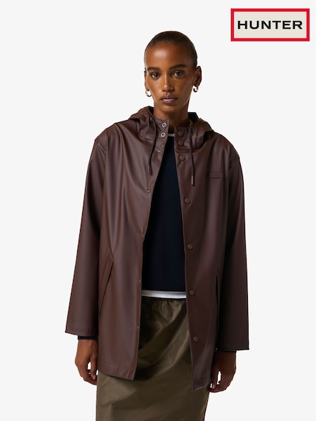 Brown - Hunter Jo Pu Raincoat