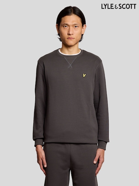 Lyle & Scott Grey Crew Neck Sweatshirt (V61272) | AED379