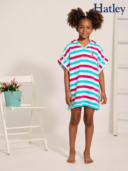 Hatley Beach Stripes Hooded Beach Cover Up (V61758) | CHF 55