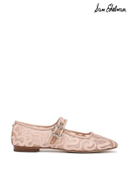 Sam Edelman Michaela Mesh Shine 3 Regular Mary Janes Shoes (V61876) | $374