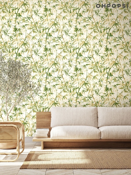 Ohpopsi Shadow Bamboo 10M Wallpaper (V61967) | kr1 351